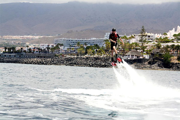 Flyboard at Costa Adeje, Tenerife